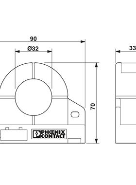 原装菲尼克斯电流互感器PACT MCR-V2-3015-60-100-5A-1-2277064