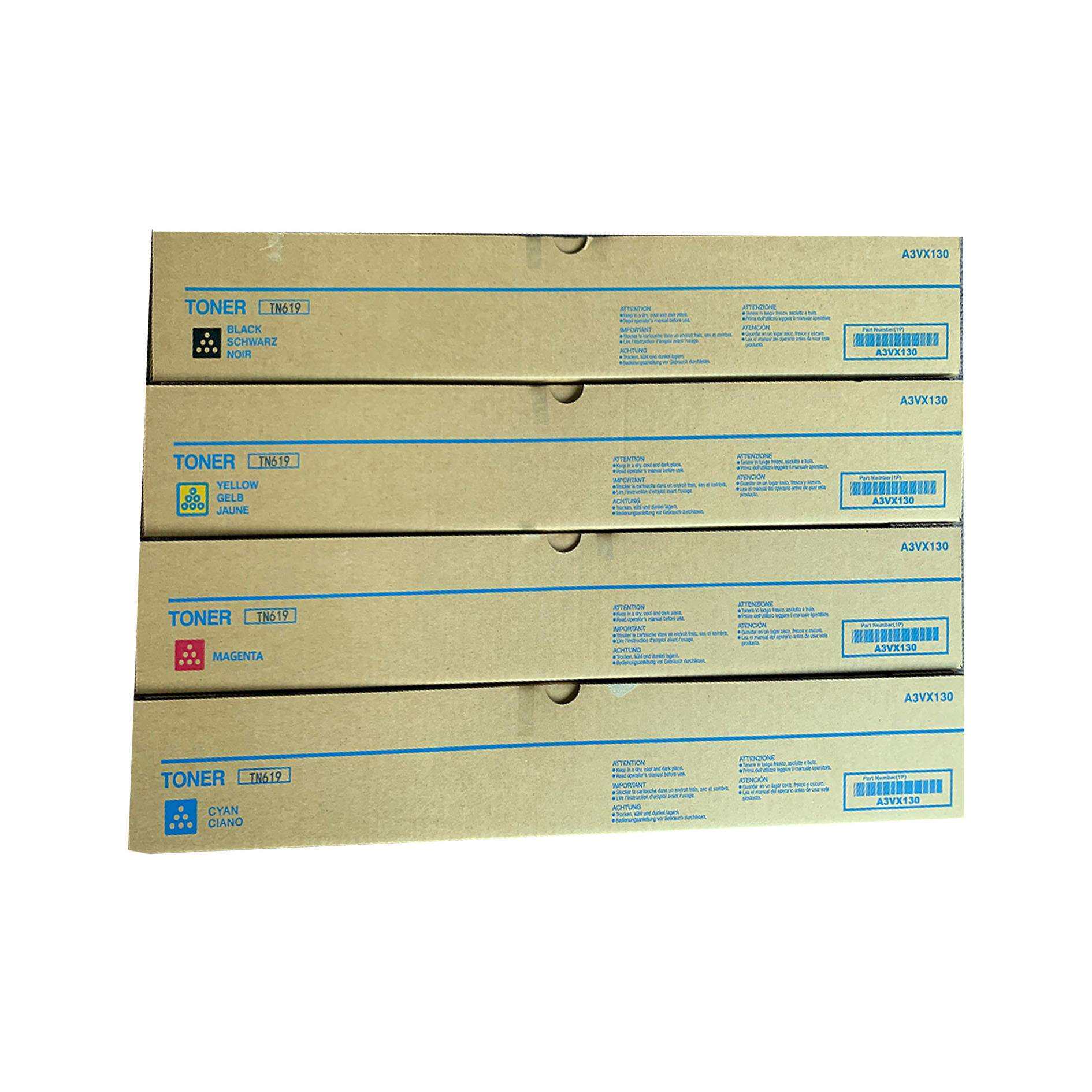 适用美能达C1060碳粉TN619粉盒柯美C1060L C1070 C1070L粉盒