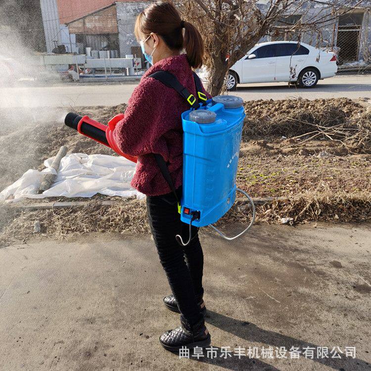 背负式锂电智能电动喷雾器 农用充电消毒打药机