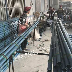 48mm袖阀管 劈裂注浆管 地铁高铁地基加固注浆光管花管注浆芯管