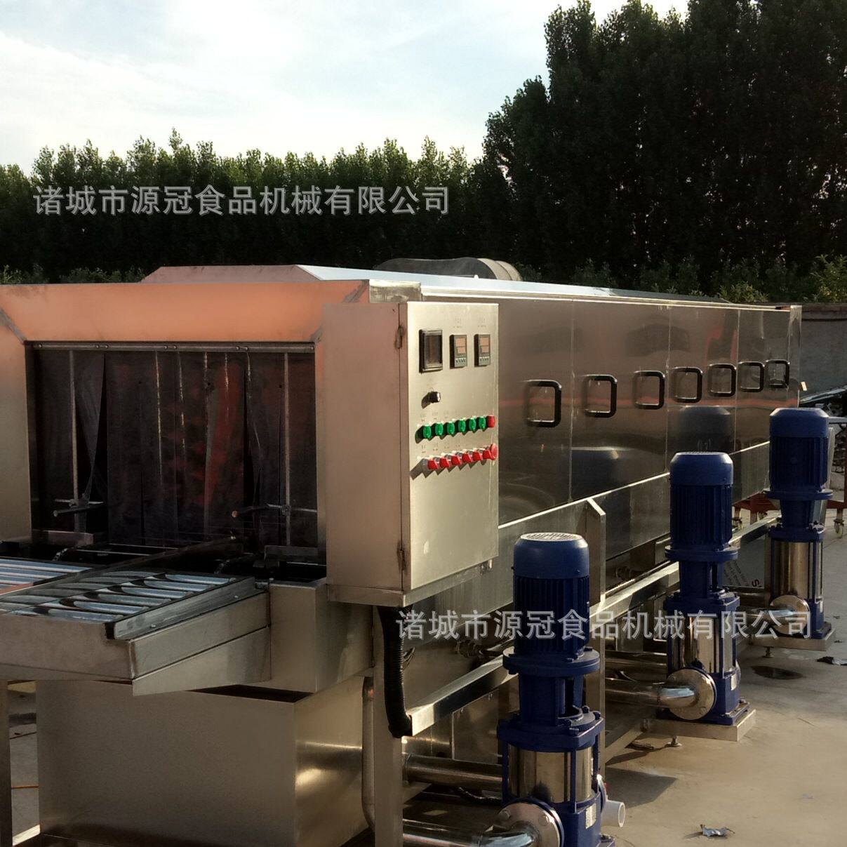 全自动洗筐机 隧道式周转筐清洗机 塑料筐去污去油清洗设备 源冠图片