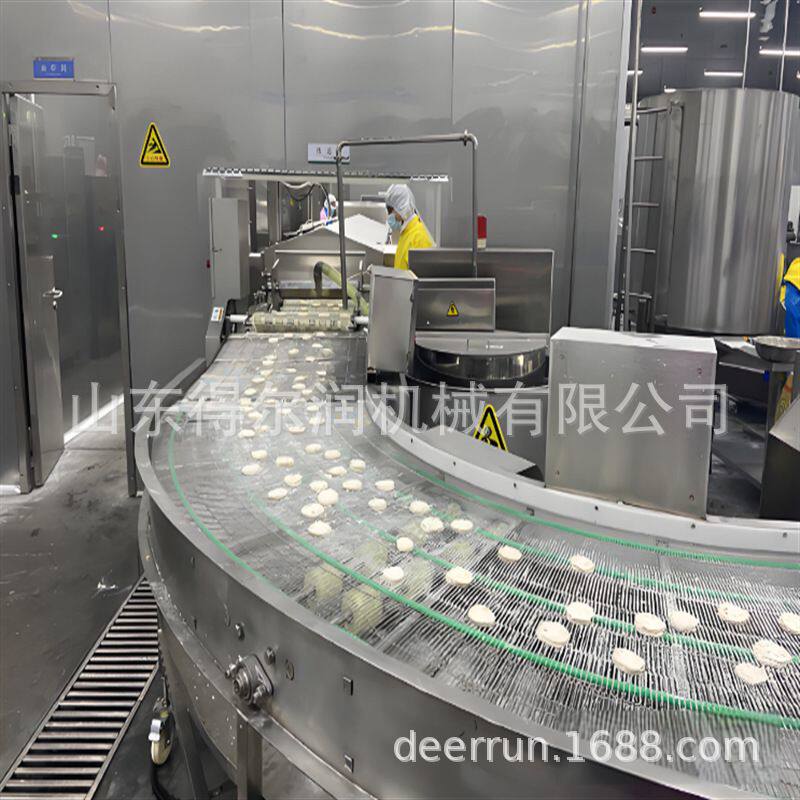 武汉油炸藕片生产线 莲藕条油炸机 藕夹上浆裹粉设备 案例丰富