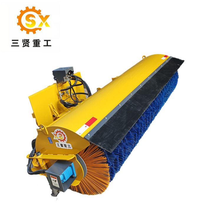 洒水车改装滚刷扫雪机车用滚整体高强锰板三贤重工高效遥控启动