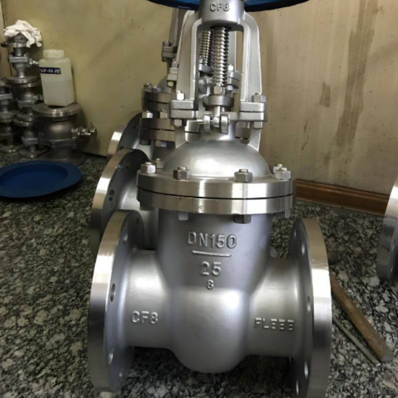 法兰闸阀 Z41W-64RL DN400 不锈钢手动闸阀 316L不锈钢硬密封闸阀