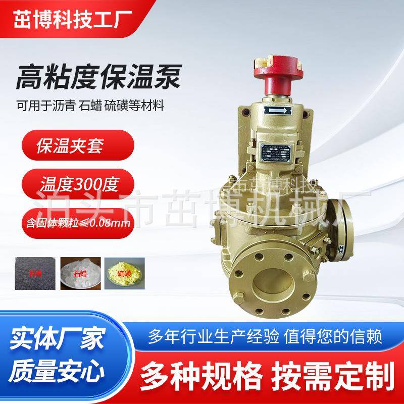 高粘度转子泵 电动齿轮泵 油漆涂料化工泵 白乳胶树脂稠油输送泵