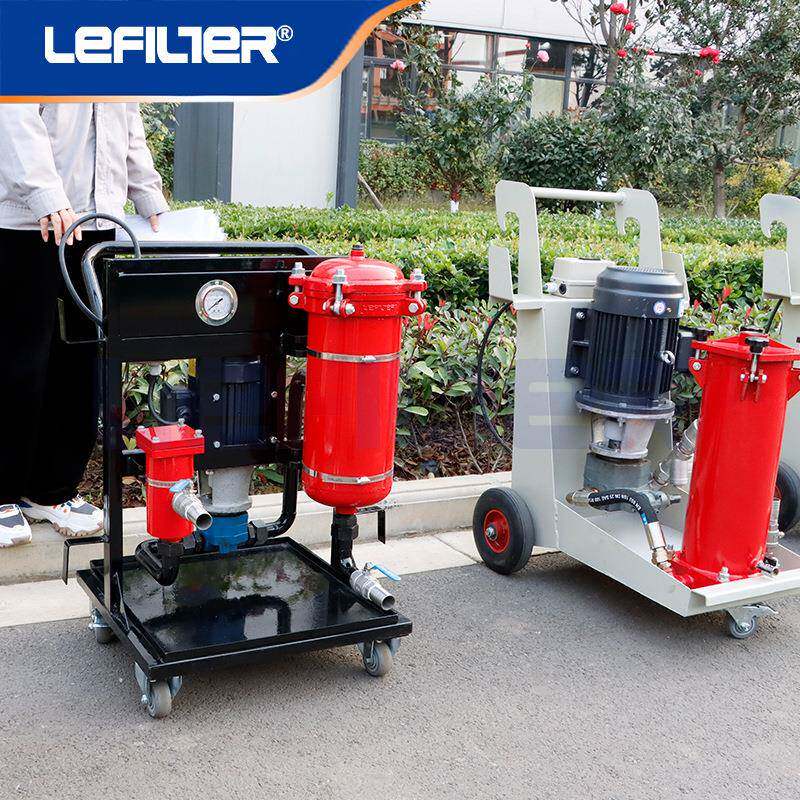 LYC-25A柴油除杂滤油机 强效净化 液压油旁路过滤装置 移动式节能