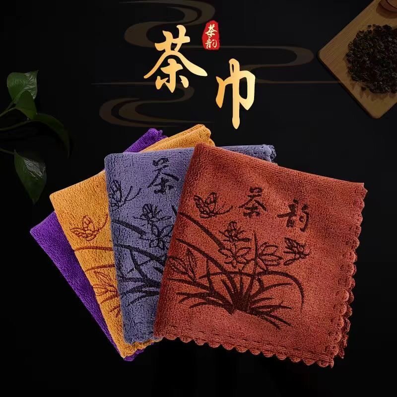 吸水加厚茶巾茶杯清洁