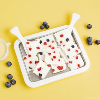 炒冰机儿童炒冰沙酸奶家用小型厚切迷你大尺寸自制冰淇淋免插电款