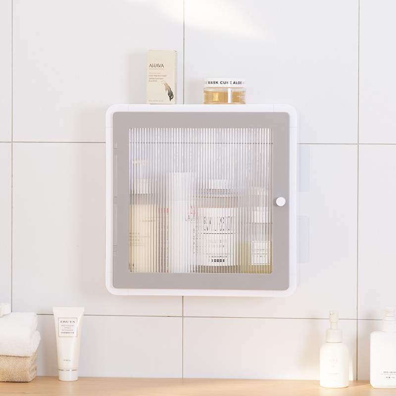 厨房置物调料收纳柜洗漱台浴室墙面储物柜墙上卫生间置物柜架新款