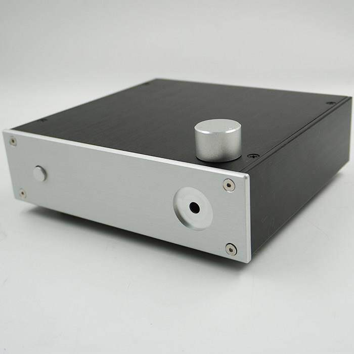 直销216前级功放 全铝机箱 铝合金机壳 电源外壳 前银后黑