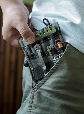 蝰蛇VE3随身工具收纳包卡包钱包多用途EDC迷你可携式日常包腰包挎