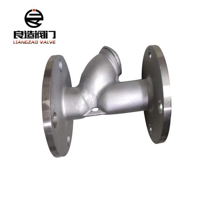 厂家生产销售不锈钢Y型过滤器GL41H-16P DN40 硬密封法兰过滤器