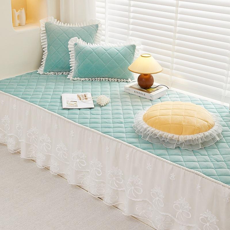 飘窗垫窗台垫公主风网红阳台垫子毯2023新款海绵坐垫落地窗