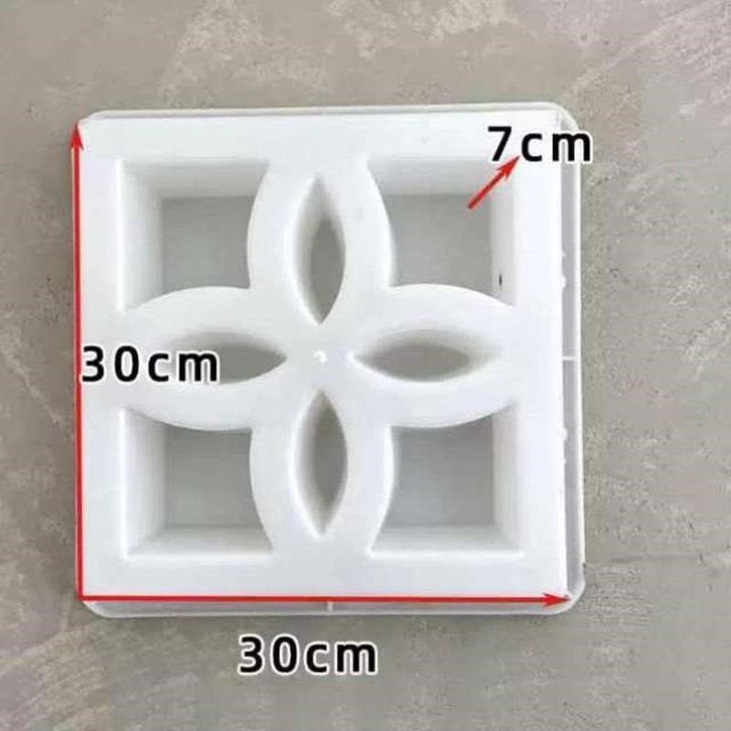 塑料模具摸中式窗花仿古围墙磨具花窗窗具水泥制品院子镂空砖雕