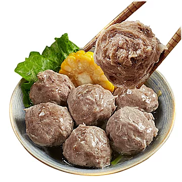 正宗潮汕手打牛肉丸 真空包装 商用火锅食材