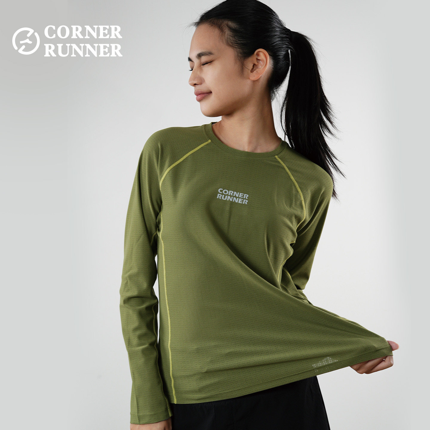 CornerRunner专业跑步T恤男女风洞亲肤体感速干训练透气长袖秋季,运动服/休闲服装,跑步T恤,淘宝优惠券,粉丝福利购,淘宝优惠卷