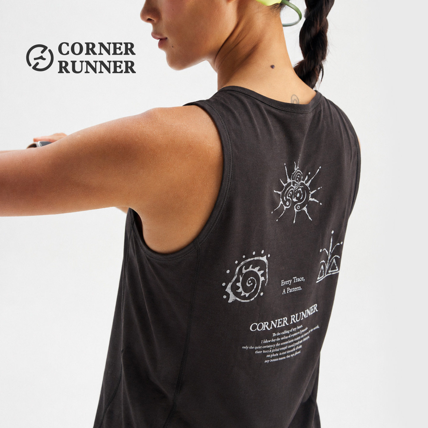 【店铺特惠】CornerRunner50%美丽奴羊毛跑步背心女抗菌T恤坎肩男