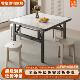 折叠桌子小方桌正方形餐桌家用宿舍方桌加厚摆摊桌小户型简易矮桌