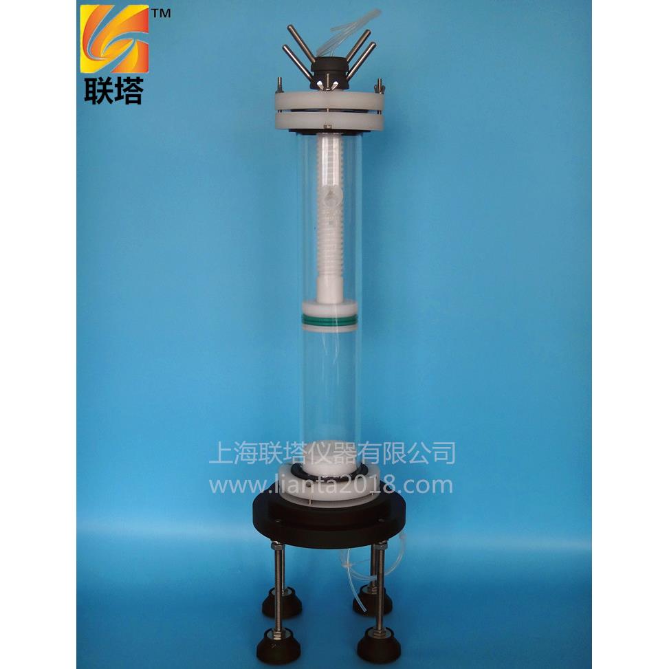 玻璃中压层析柱离子交换柱5.0cm色谱蛋白分离柱凝胶色谱带转换接图片
