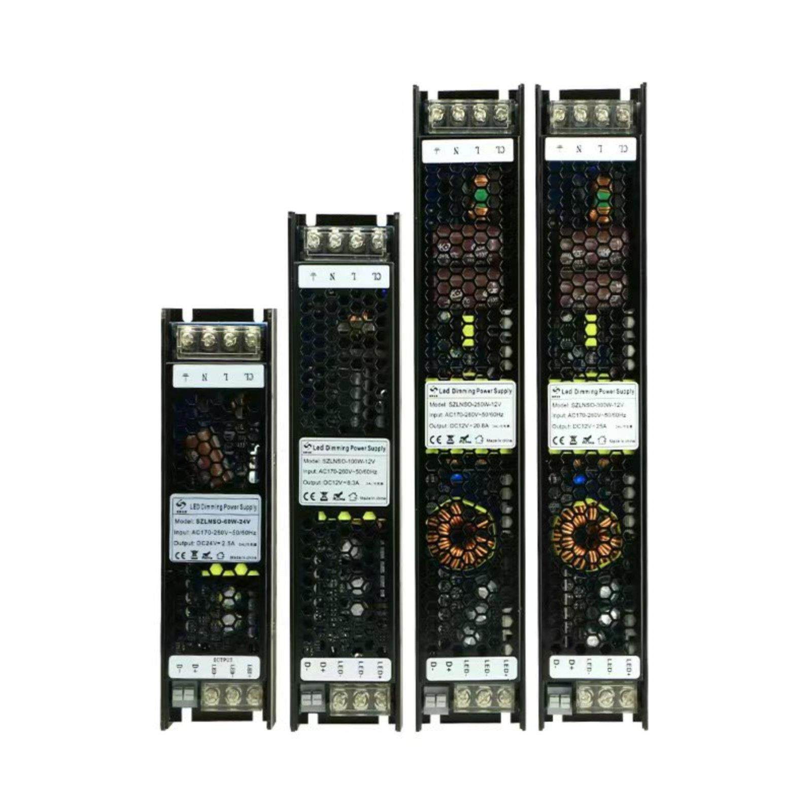 大亮度调光电源Led灯条灯箱大亮度调光和彩色驱动12V/24V可调变压