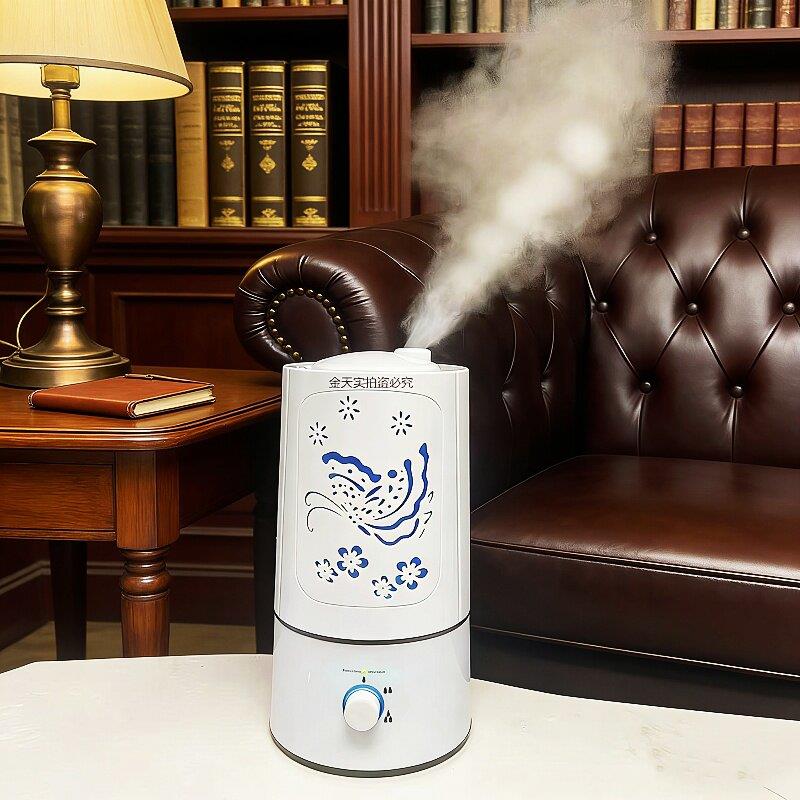 3L大容量加湿器家用静音卧室办公室空气净化加湿创意可爱香薰空调