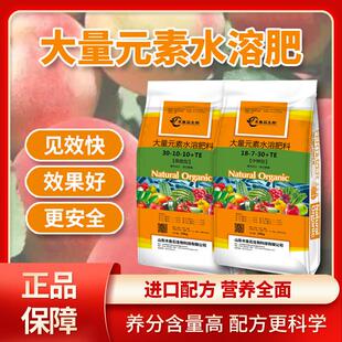 大量元素水溶肥料平衡型高氮高磷促花高钾水溶肥冲施肥覆合肥进口