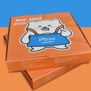 披萨盒打包盒子披萨饼盒7寸8寸9寸10寸12寸披萨加厚披萨盒保温