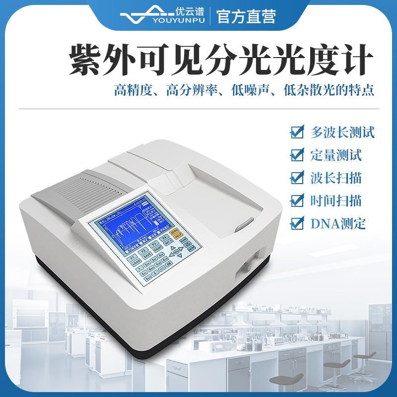 优云谱紫外可见分光光度计多波长紫外分光光度计DNA蛋白质测试