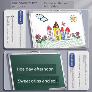 白板儿童家庭教学专用可擦小黑板磁吸墙板壁挂式记事板墙板办公家