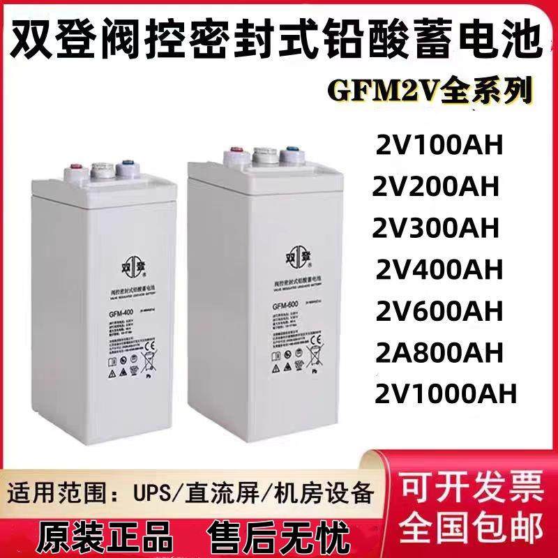 双登蓄电池GFM2V200AH 2V300 2V400 2V500 2V600 2V800电厂应急等