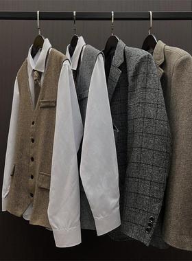 【男装合集】样板间衣帽间轻奢男士西服外套上衣陈列衣柜装饰软装