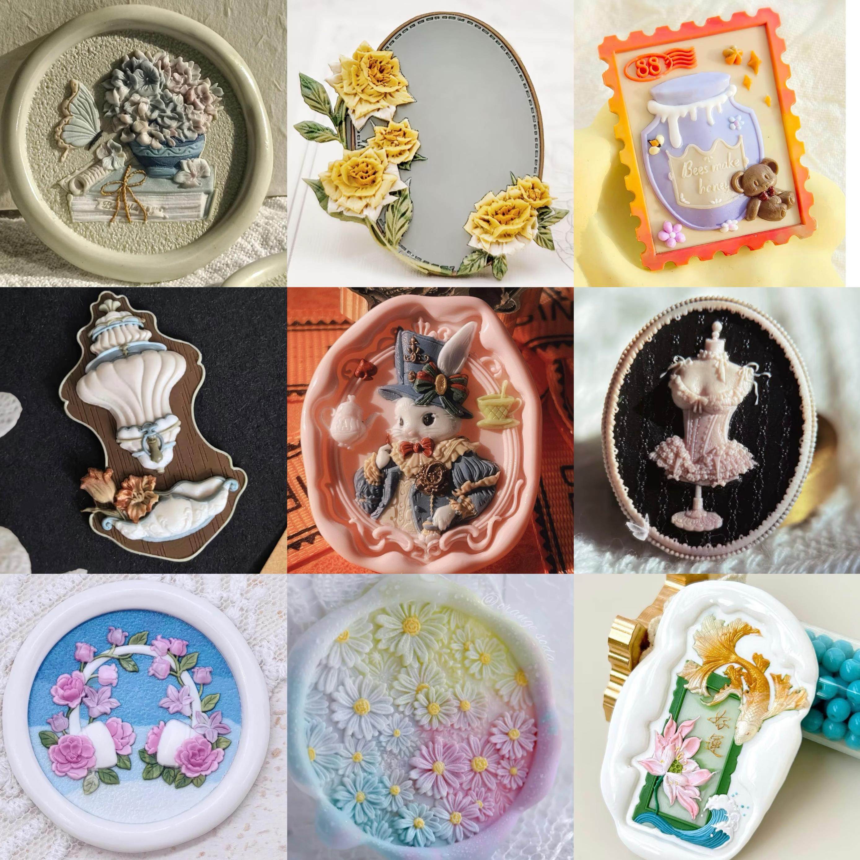 印章火漆复古黄铜套装送礼送女友惊喜结婚请柬礼物手工diy