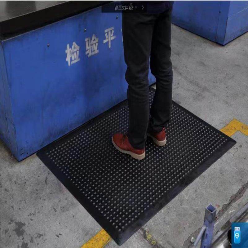 防疲劳防滑橡胶地垫厨房餐厅前台酒店吧台卫生间吸油脚垫门垫新品
