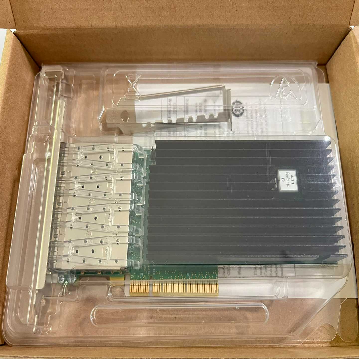 Intel X710-DA4 四口10Gb万兆以太网光纤网卡【卡奥电子】