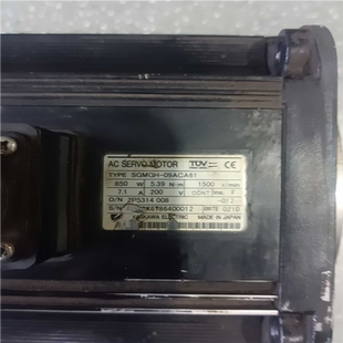 安川伺服电机 09ACA61 可拍测试视频 SGMGH 询价