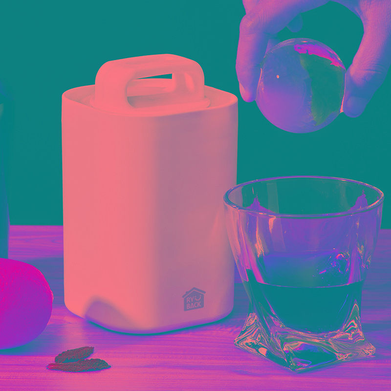 莱贝透明冰球模具气泡高透威士忌冻老冰神器冰盒冰块大冰格制冰