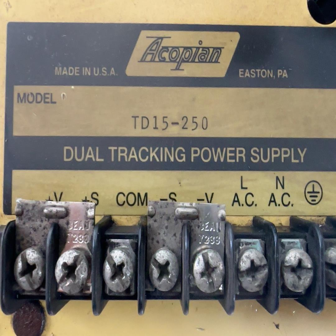 ACOPIAN电源TD15-250件询价