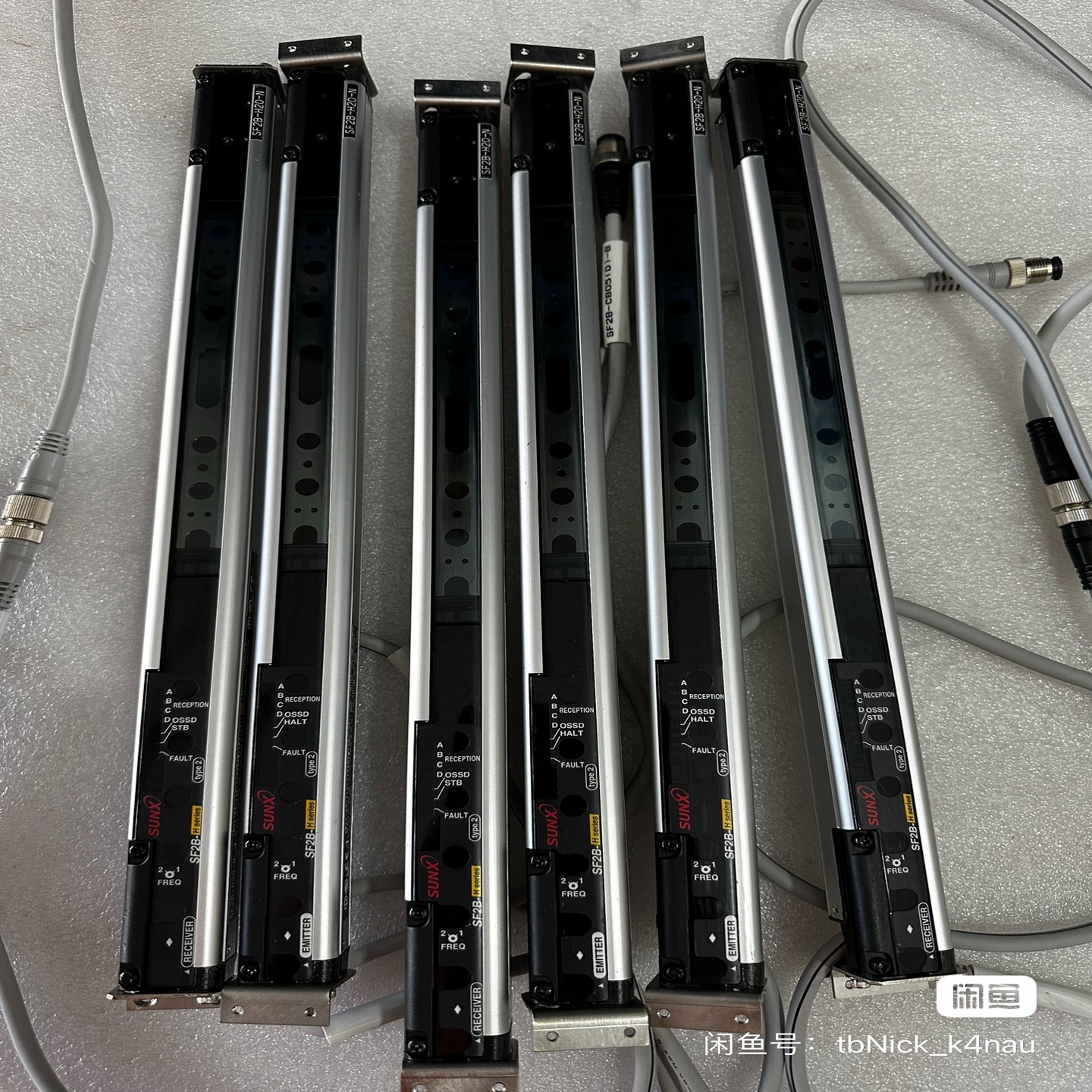 其他闲置神视安全光栅 SF2B-H20-N 实图 功能包好【鑫鑫商铺】