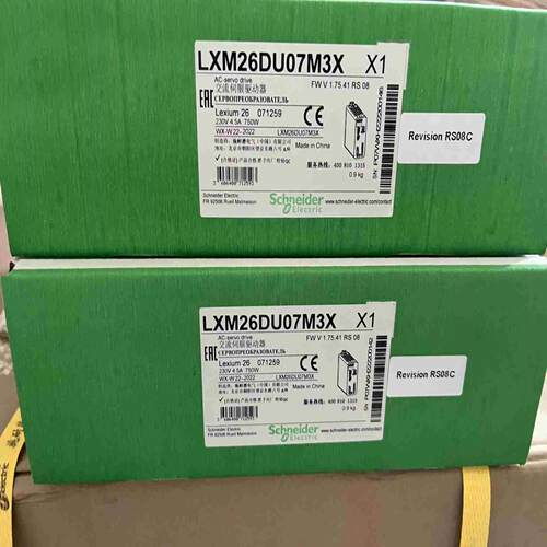 LXM26DU07M3X伺服驱动器750W·230V1~询价
