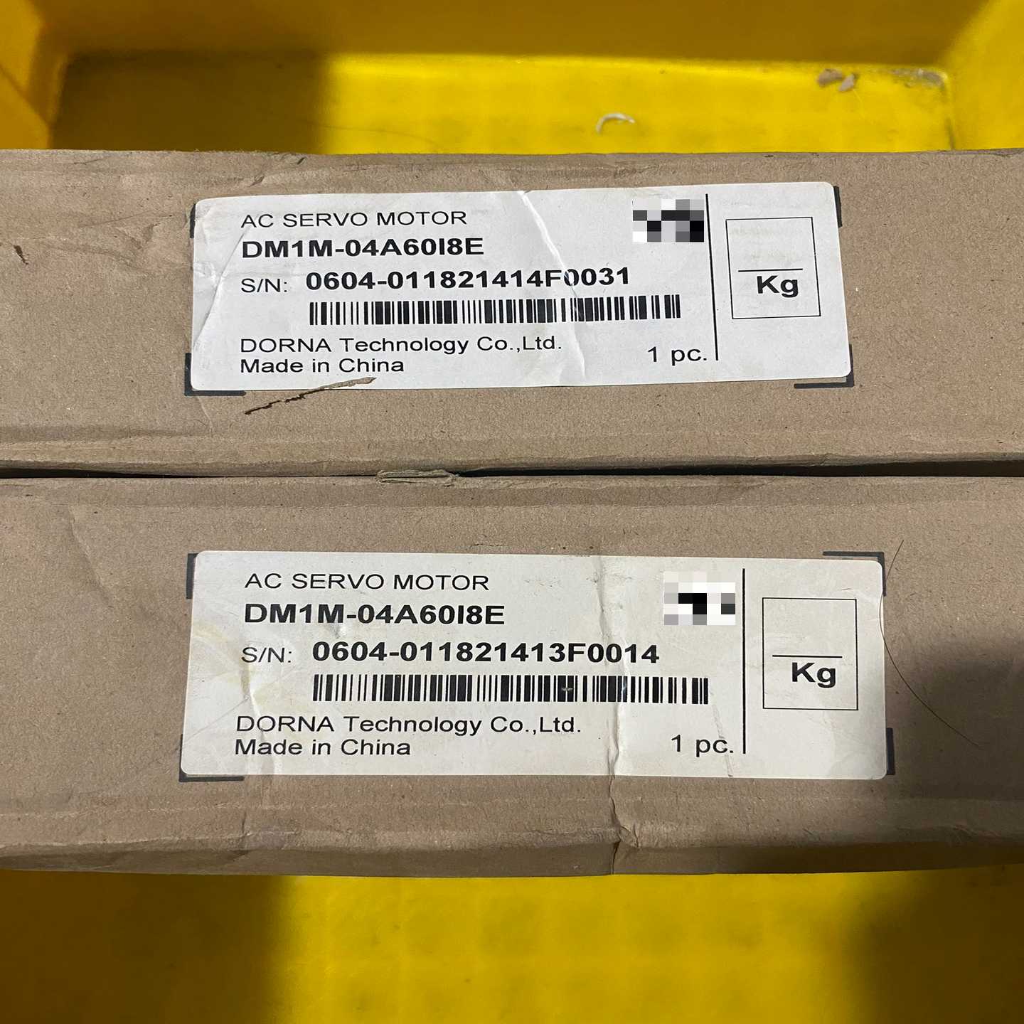 东菱伺服电机，型号DM1M-04A60I8E，实物图拍摄，全~询价