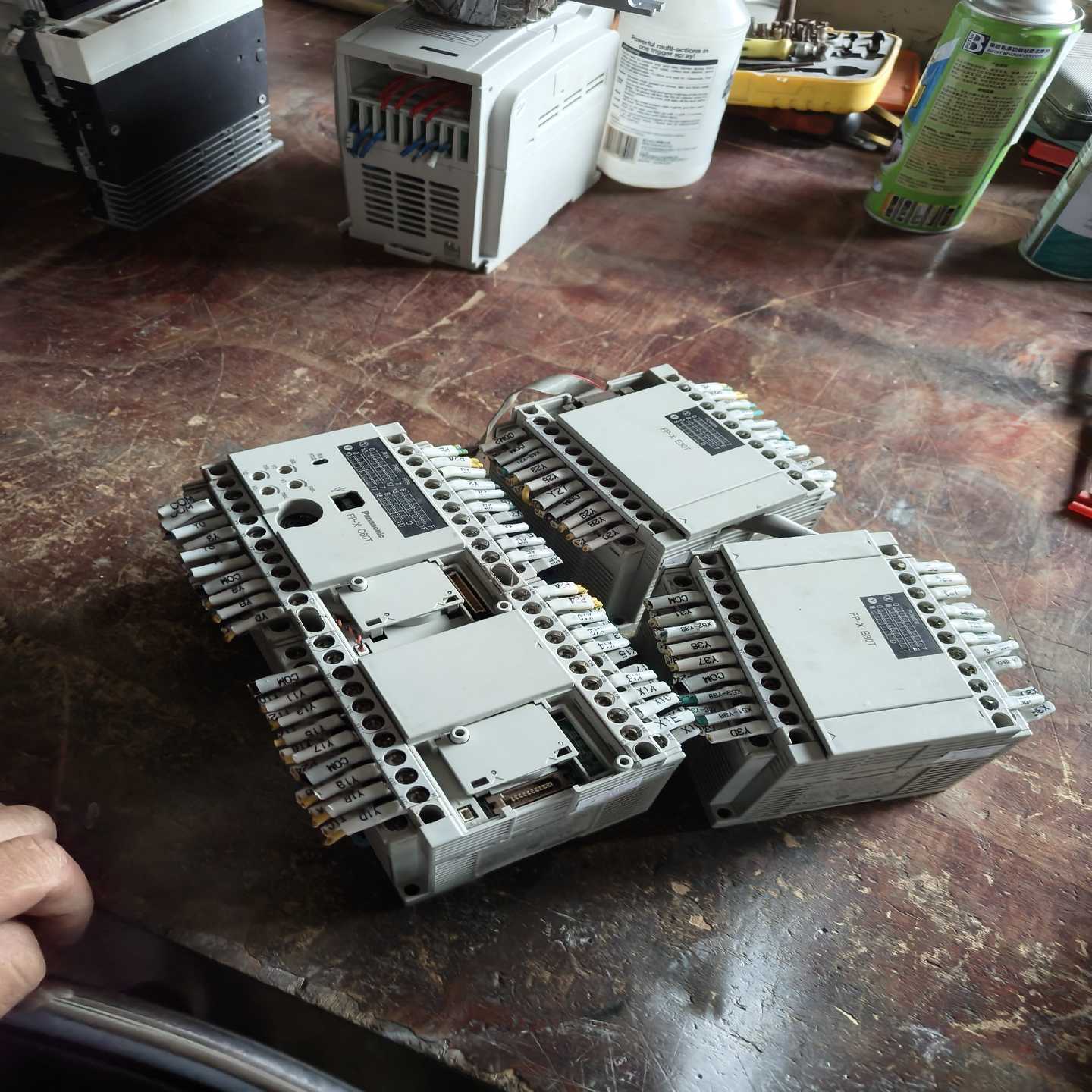 议价松下PLC 扩展模块AFPX-E30T  输入输出模块 二手