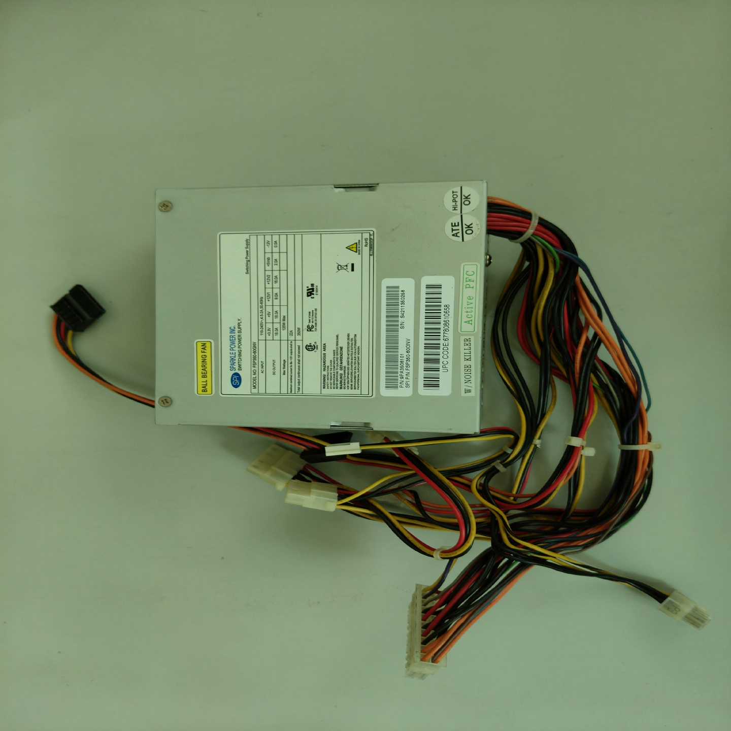 全汉350W工业工控机电源 FSP350-60GNV成色新【鑫鑫商铺】