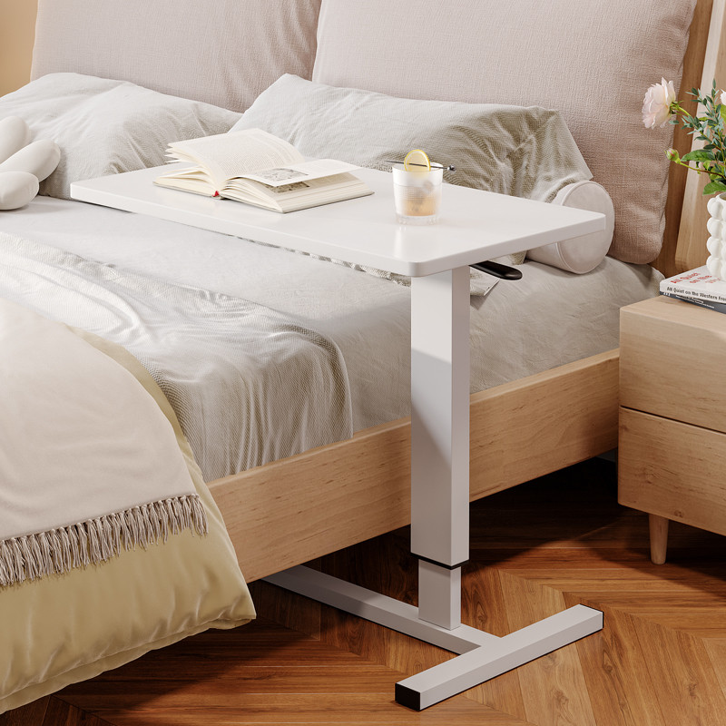 气动升降桌床边桌子可移动折叠小书桌家用学生电脑桌办公桌工