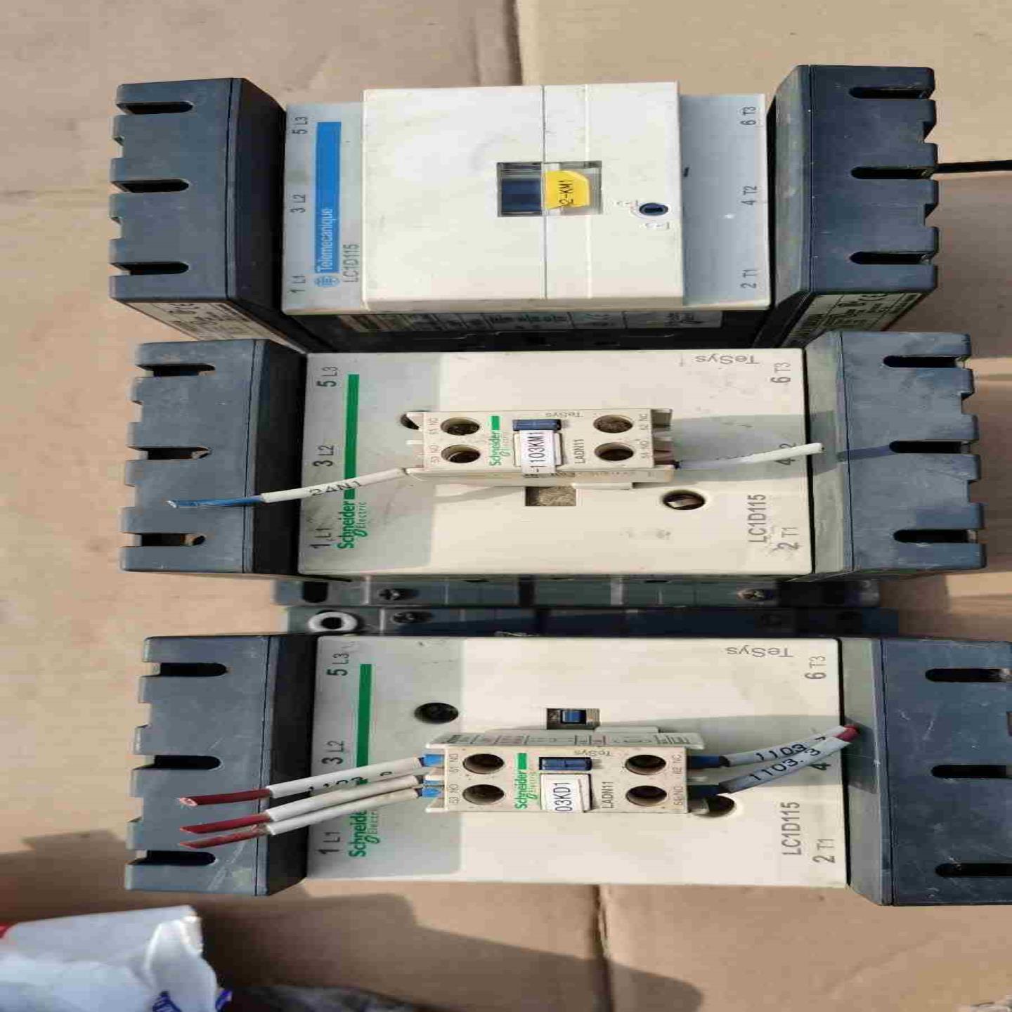 施耐德继电器LC1D115二手，成色如图，拍前请联系-询价客服