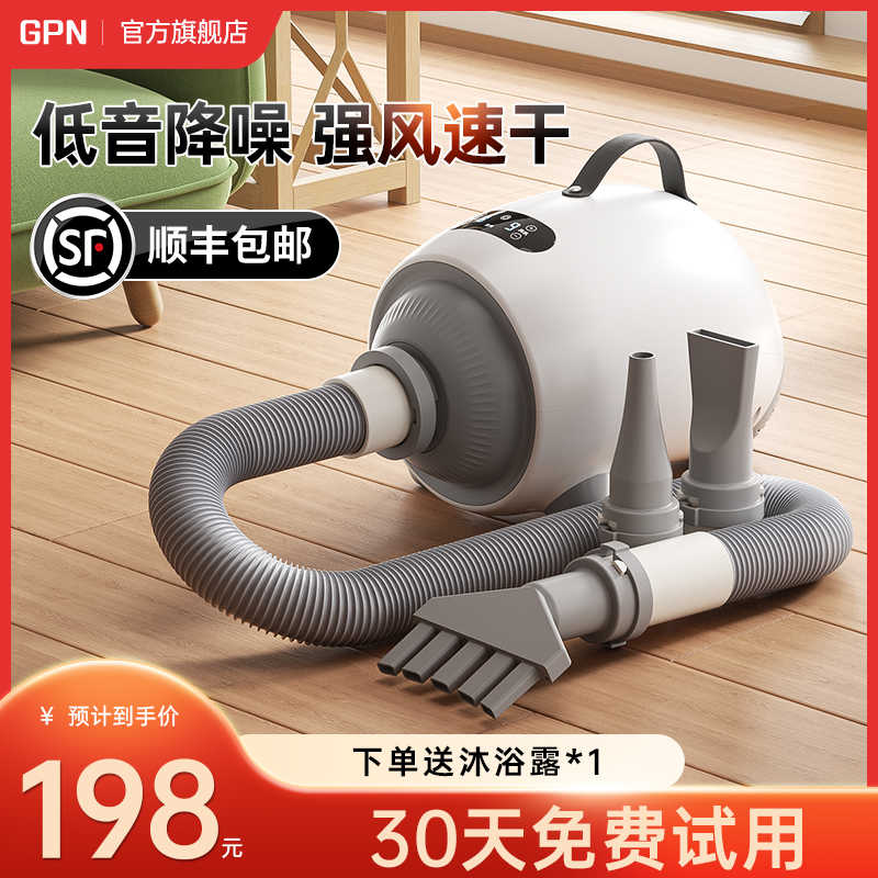 吹水机狗狗专用吹风机宠物烘干机洗澡大型犬家用猫咪静音吹毛
