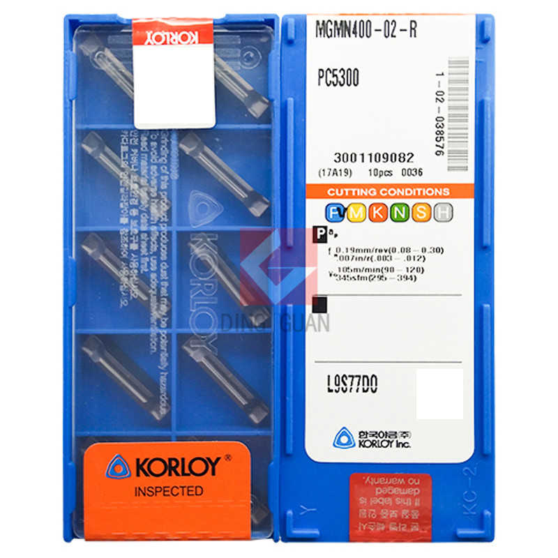 正品 韩国克洛伊 数控刀片 数控刀粒 MGMN400-02-R PC5300