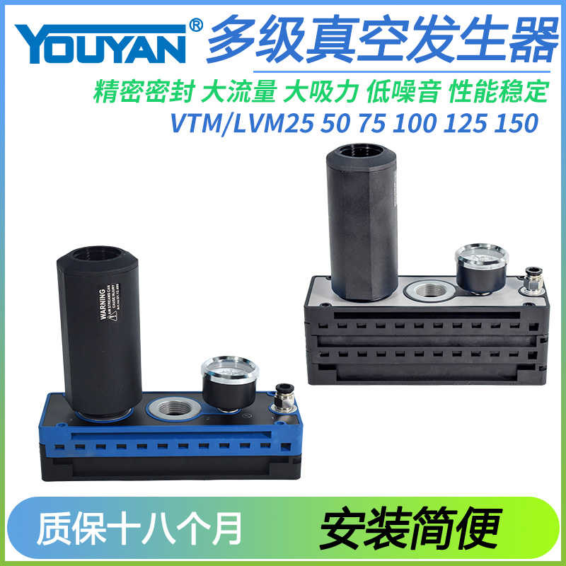 LVM75-C5吸盘APN真空发生器VTM50/75/100/25-1434/125/150-140
