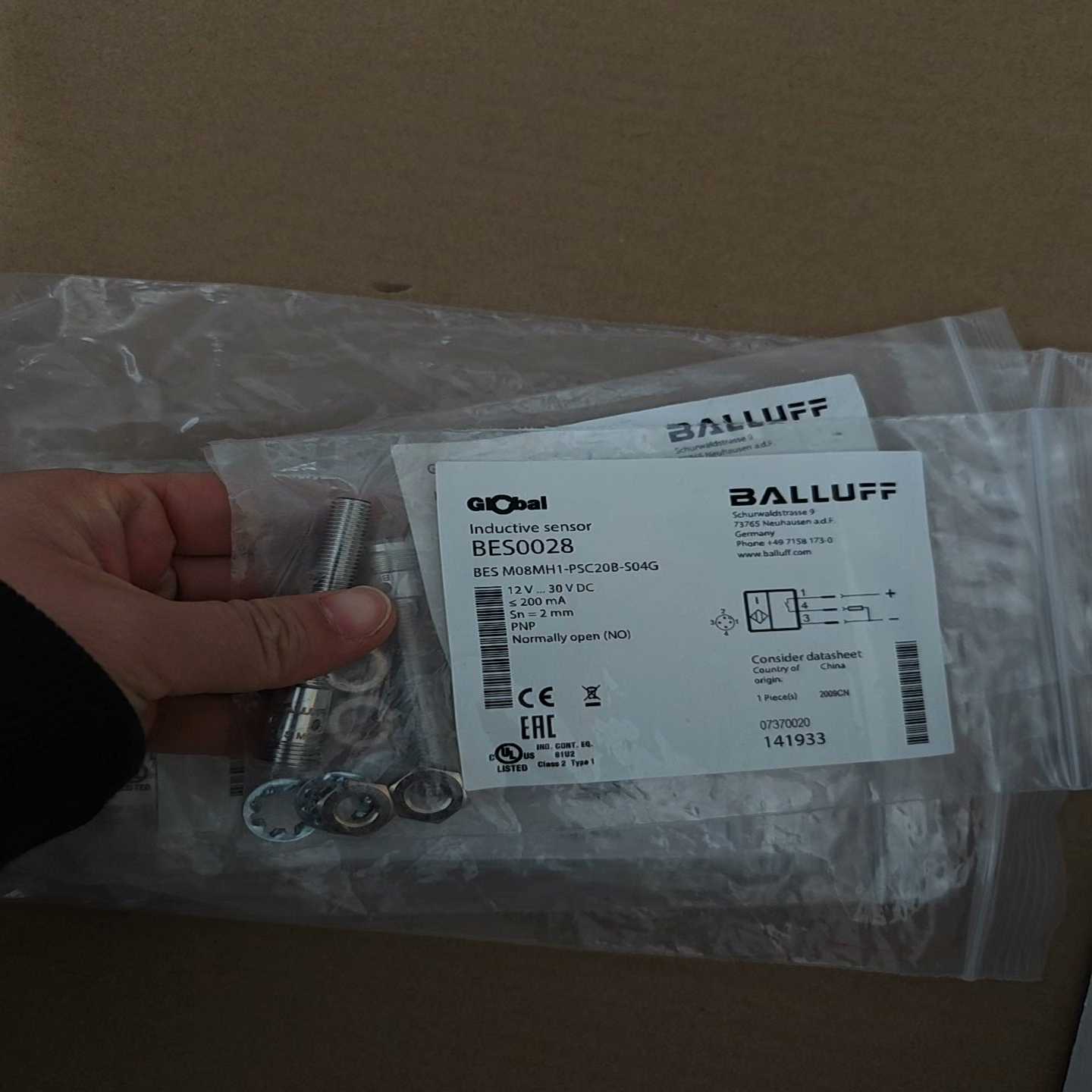 BALLUFFBES0028德国巴鲁夫接近开关BES询价
