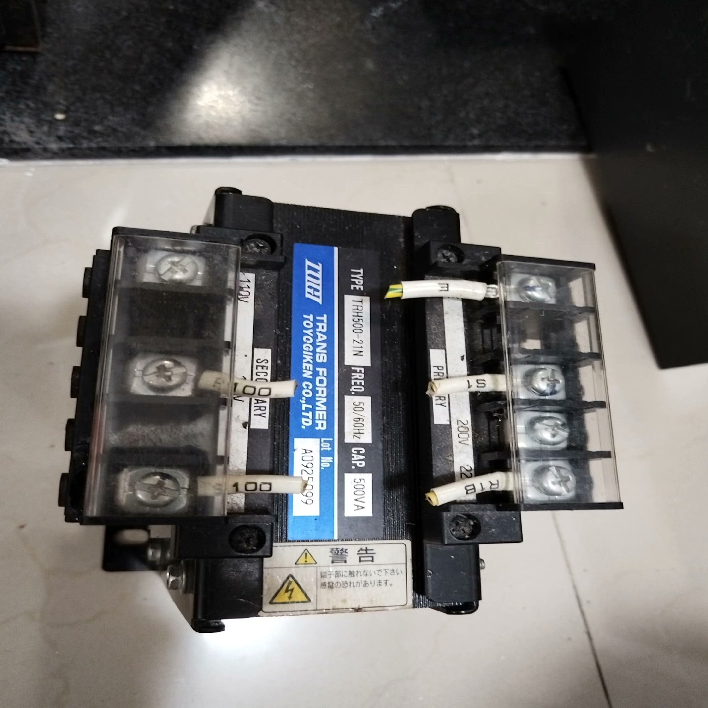 【议价】东洋技研变压器TRH500—21N容量500VA50