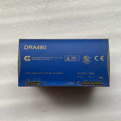 DRA480-24A 导轨电源24V20A开关电源~询价